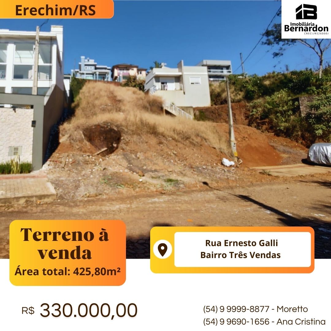 Imagem: Terreno no Bairro Três Vendas em Erechim/RS